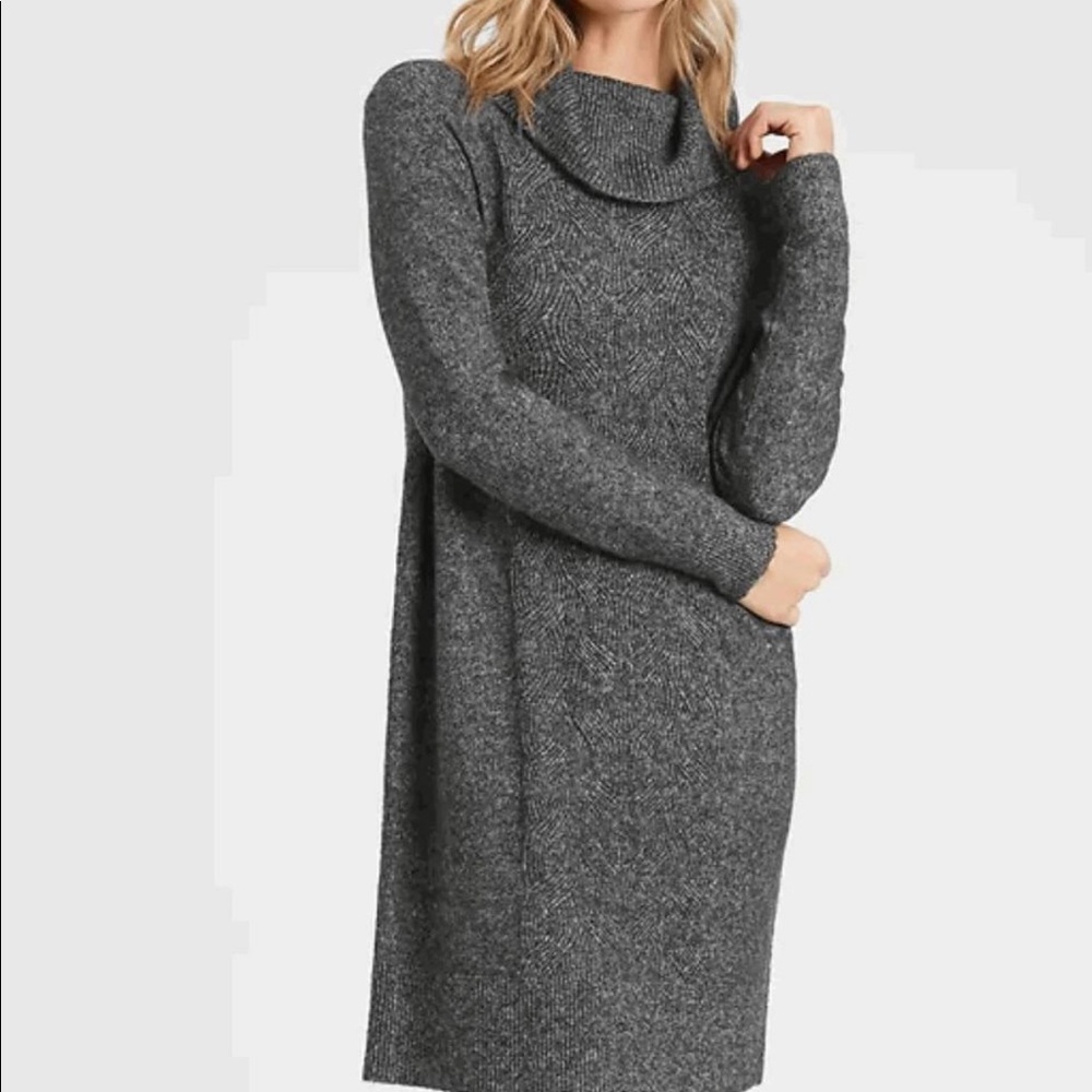 Banana Republic Women Petite Cable Sweater Dress